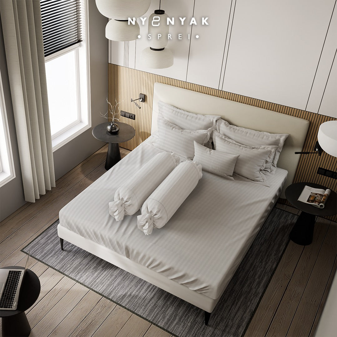 Sprei Nyenyak Solid Plain - King 180x200x20 - Jade