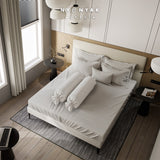 Sprei Nyenyak Solid Plain - King 180x200x20 - Jade
