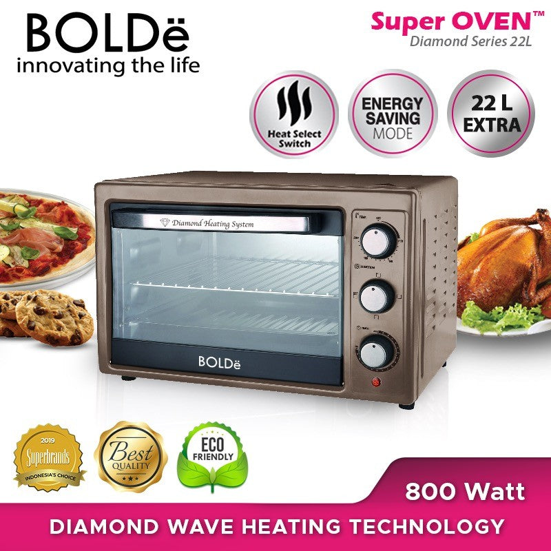 BOLDe Super Oven Diamond Series 22L