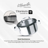 Kitchen Master Stainless Steel Cookware - Casserole 20 cm