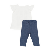 TORIO Pretty Shoes Legging Set - Setelan Anak Perempuan