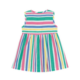 TORIO Rainbow Striped Dress - Dress Anak Perempuan