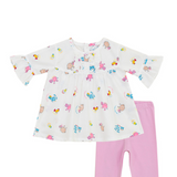 TORIO Legging Set Animal Print - Setelan Anak Perempuan