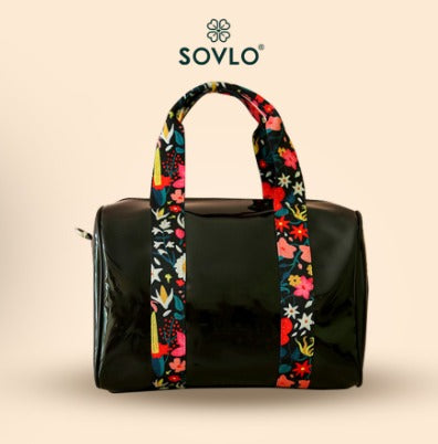 Sovlo Carla Clear Sling Bag Kembang Nusantara