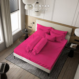 Sprei Nyenyak Premium Linens   -  Royal Hot Pink