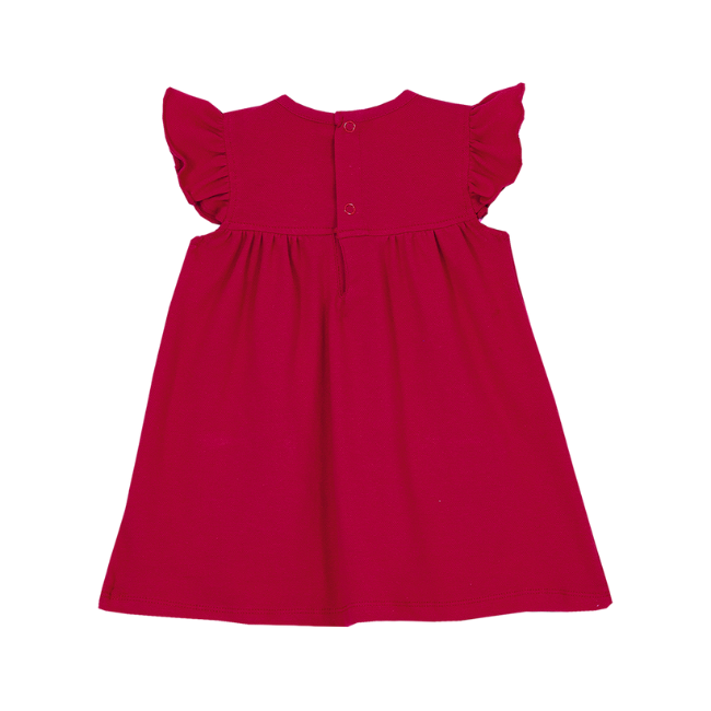 TORIO Little Flower Red Dress - Dress Bayi - Dress Anak Perempuan