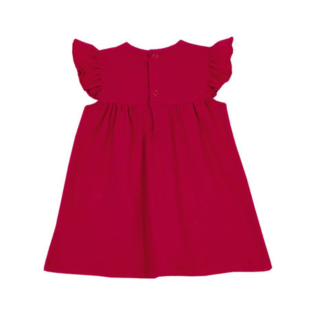 TORIO Little Flower Red Dress - Dress Bayi - Dress Anak Perempuan