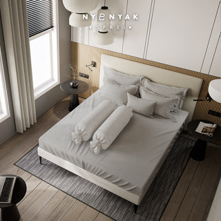 Sprei Nyenyak Solid Plain - King 180x200x20 - Jade