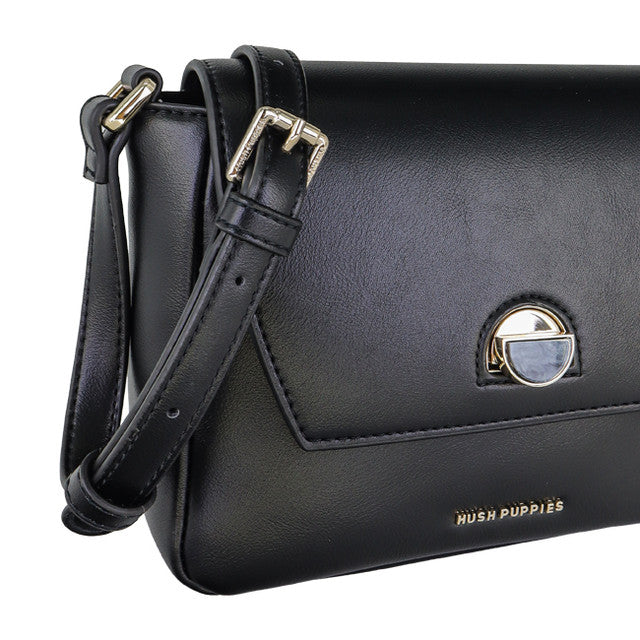Hush Puppies Tas Wanita Sling Bag Tortee Sling In Black