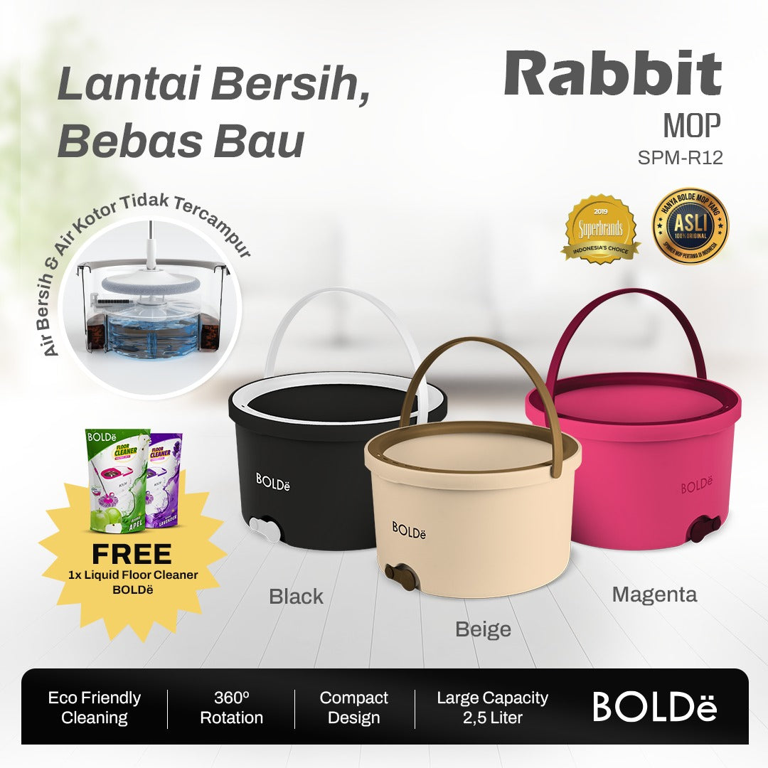 BOLDe Mop Rabbit (Alat Pel)
