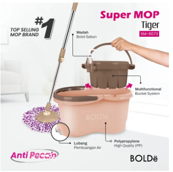 BOLDe Super Mop Tiger (Alat pel)