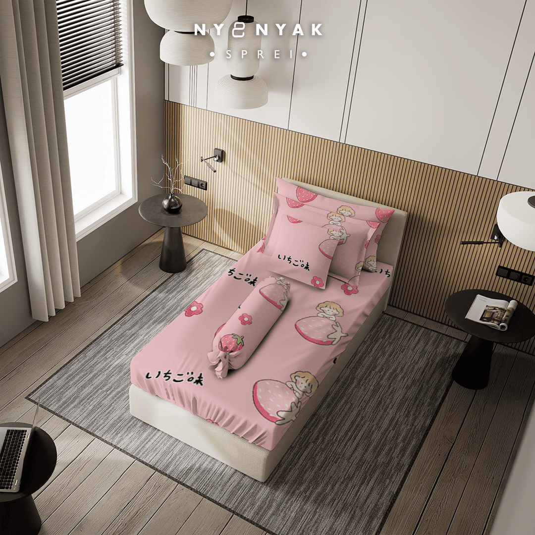 Sprei Nyenyak Fresa - Single 120x200x30
