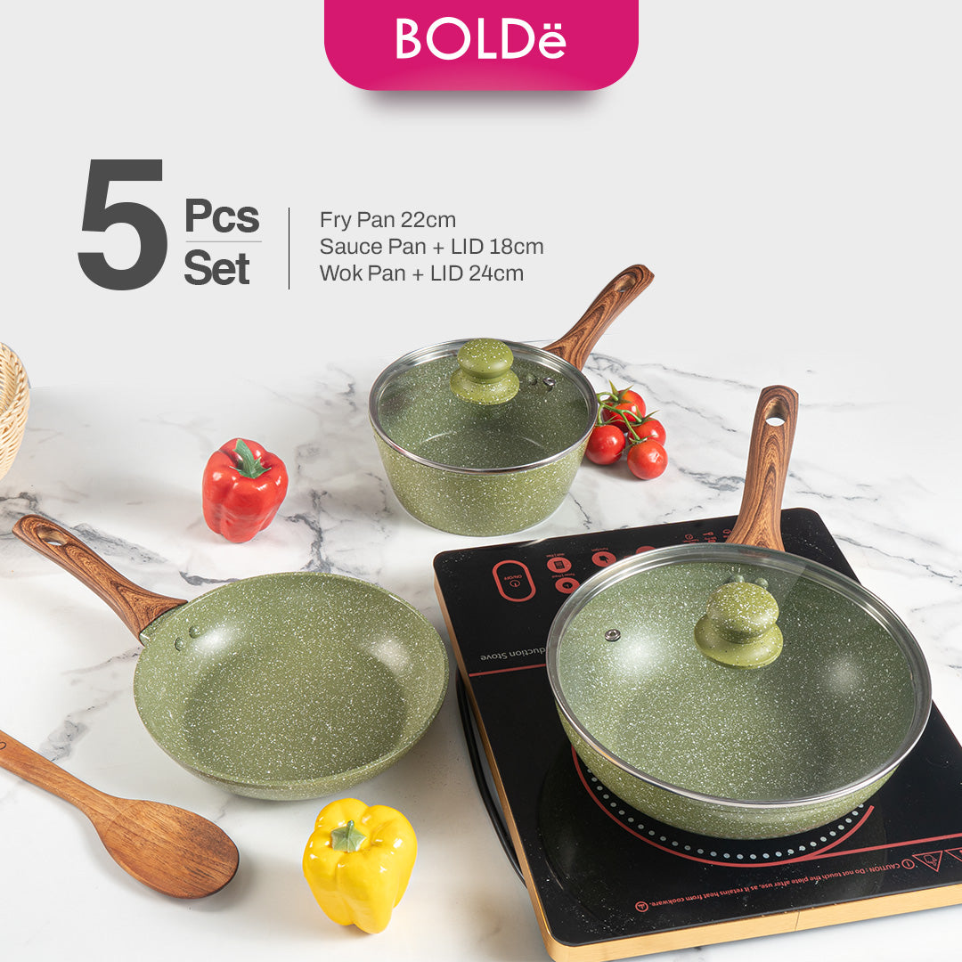 Organic Green Pan Set