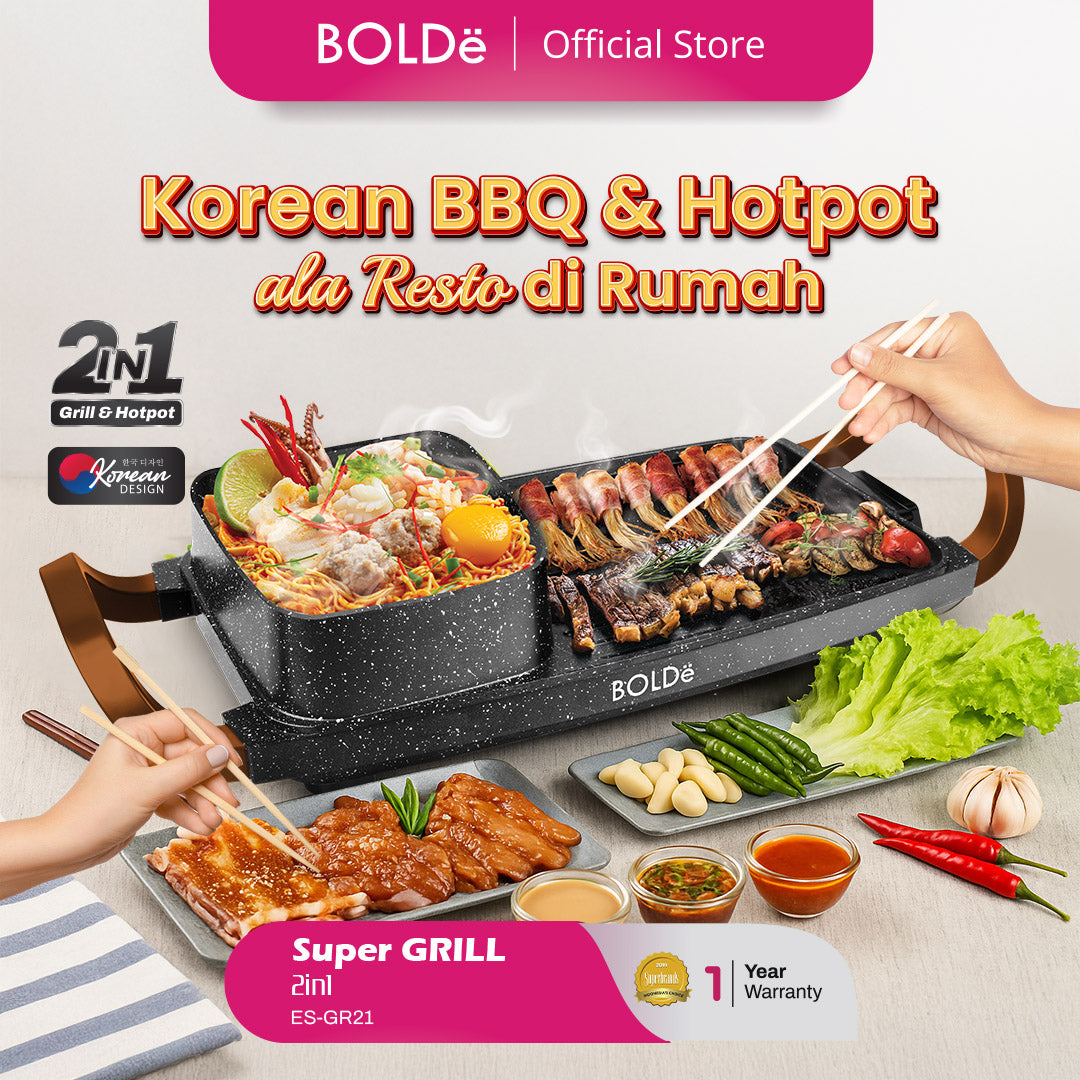 BOLDë Super Grill 2in1