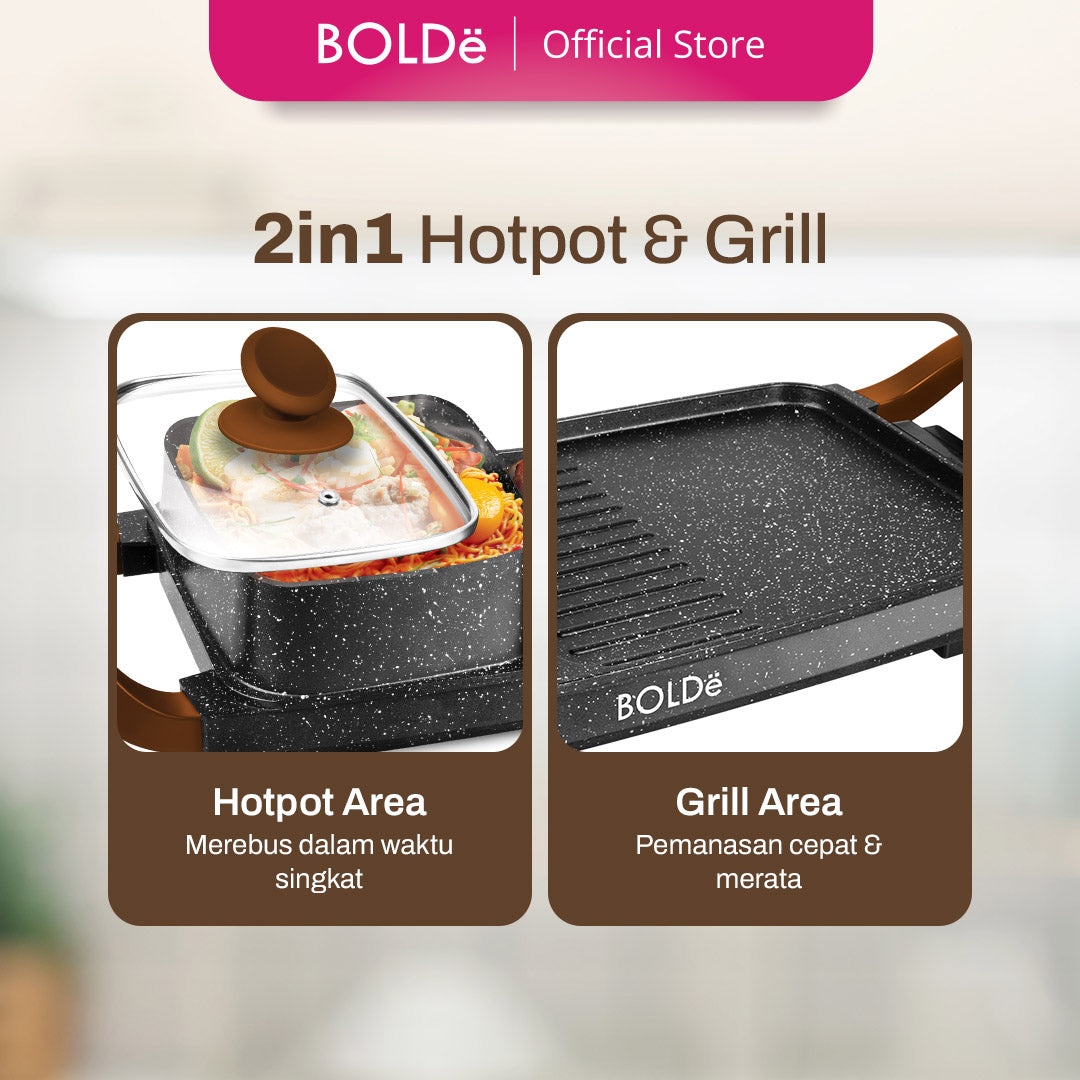 BOLDë Super Grill 2in1