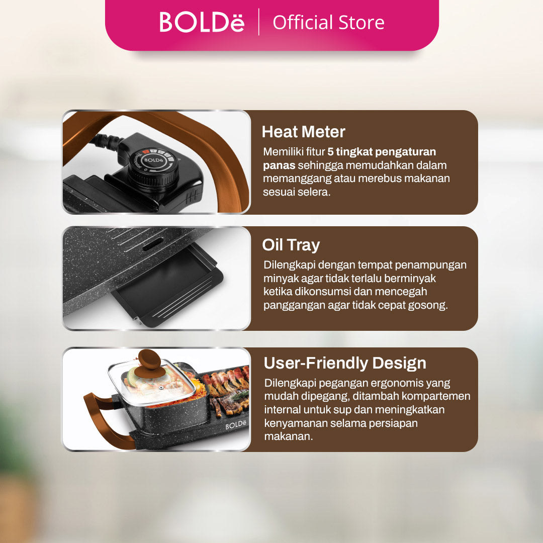 BOLDë Super Grill 2in1
