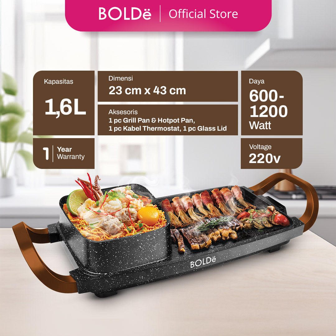 BOLDë Super Grill 2in1