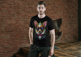 T-Shirt Short Sleeve Animals Print Unisex - Awesome Corgi