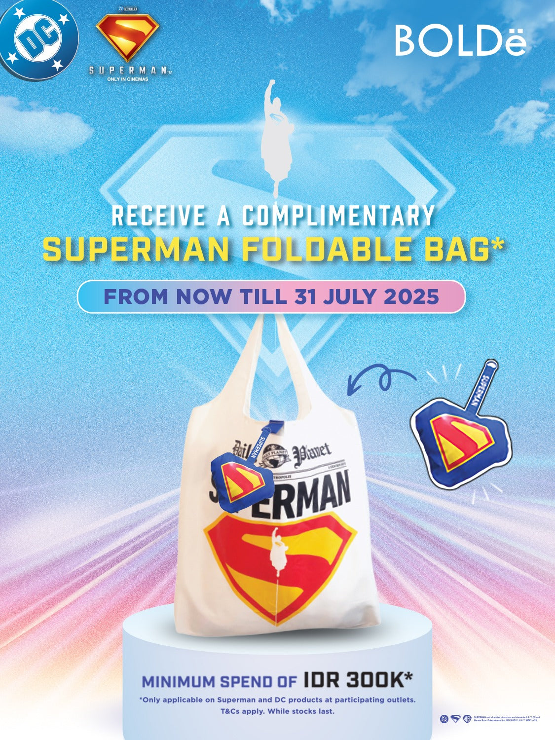BOLDë Super MOP Superman Legacy
