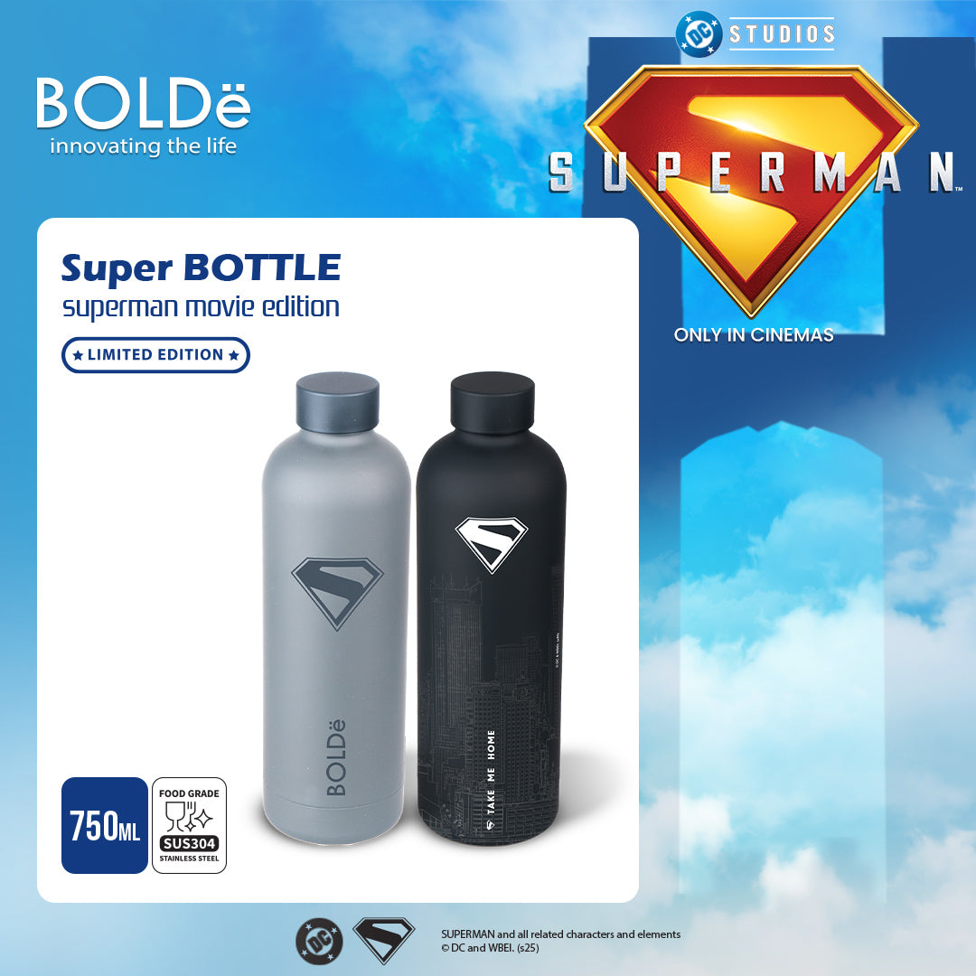 BOLDë Super Bottle - Superman Edition 750ML