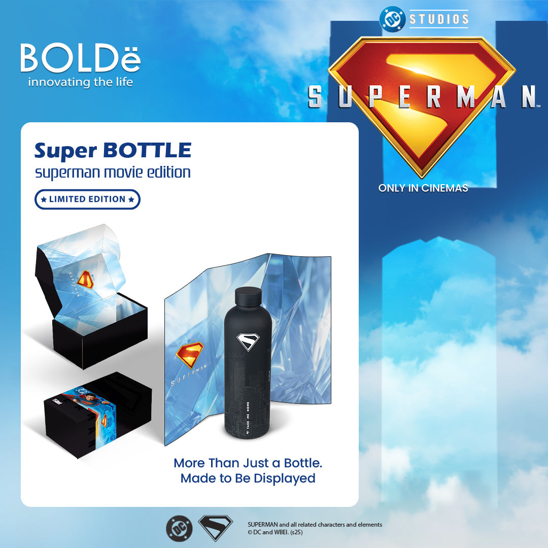 BOLDë Super Bottle - Superman Edition 750ML