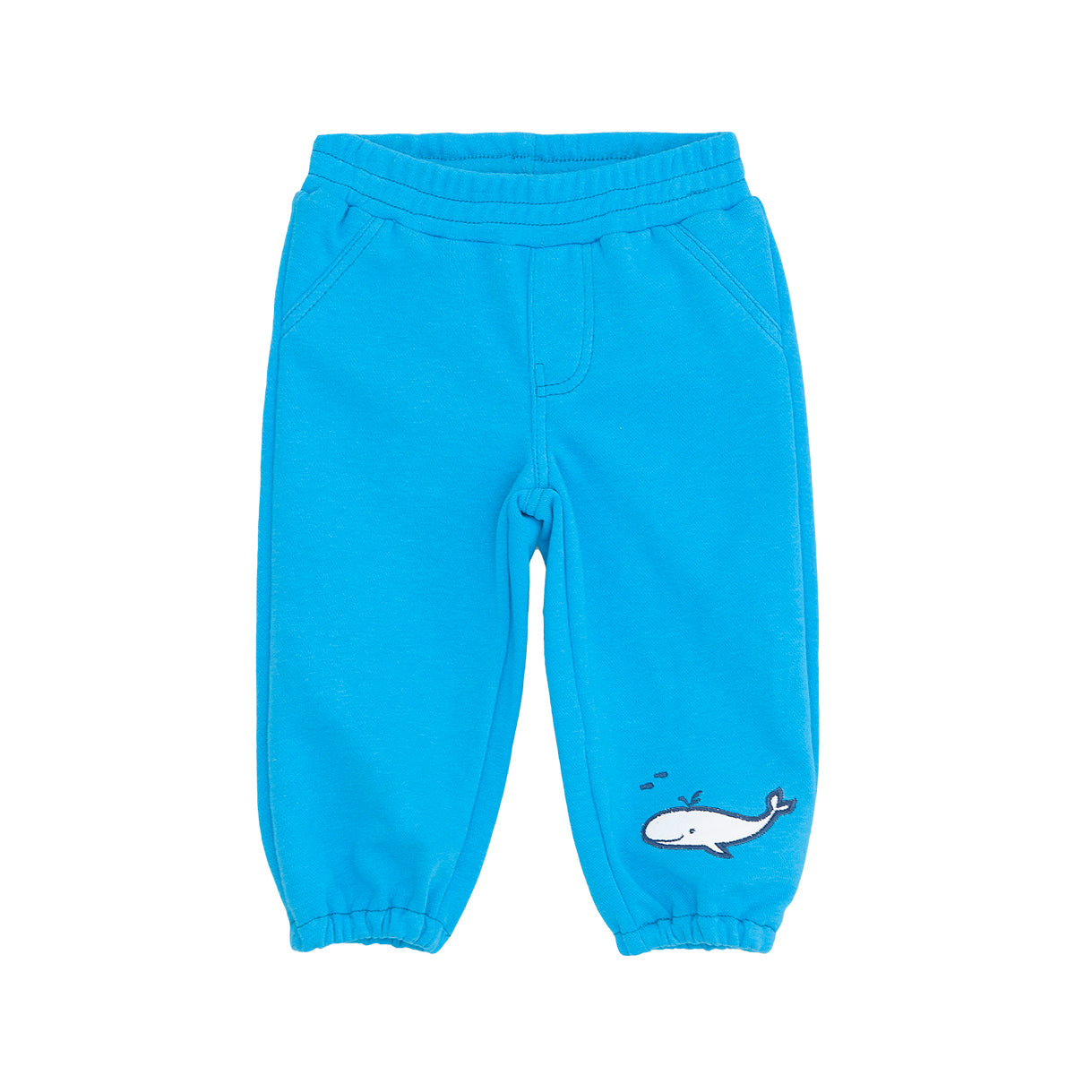 TORIO Comfy Jogger Pant Baby Blue Whale - Jogger Bayi - Celana Bayi