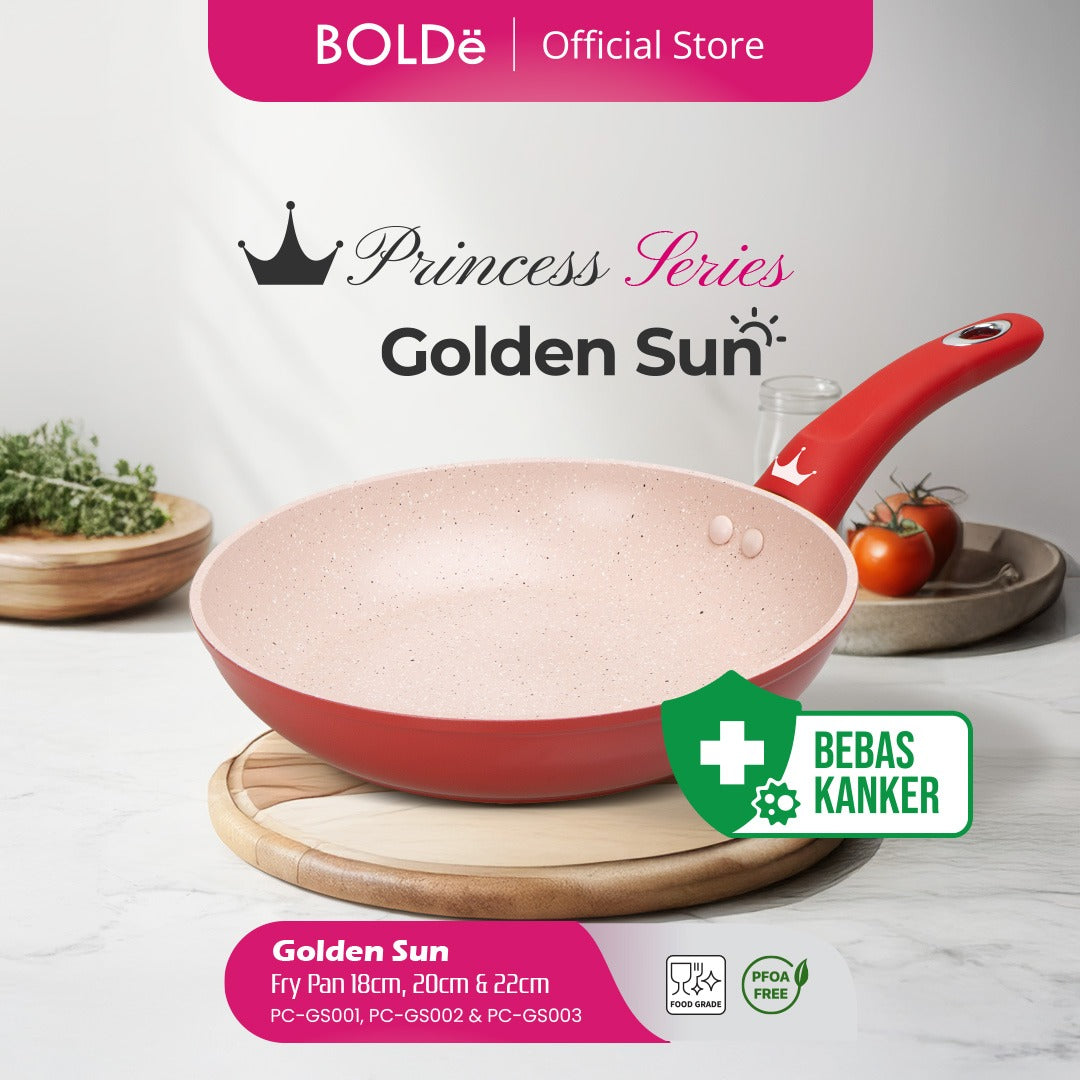Princess Golden Sun Fry Pan 22cm