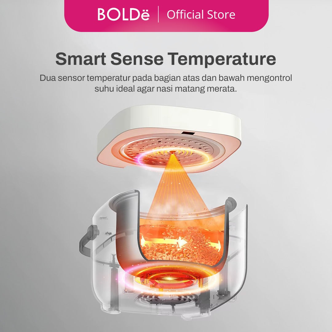 BOLDe Smart Digital Less Sugar 2in1 Pro