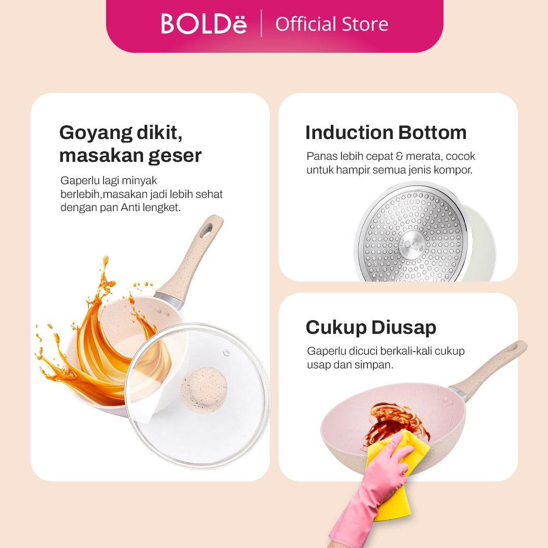 BOLDe Super Pan Set Beige