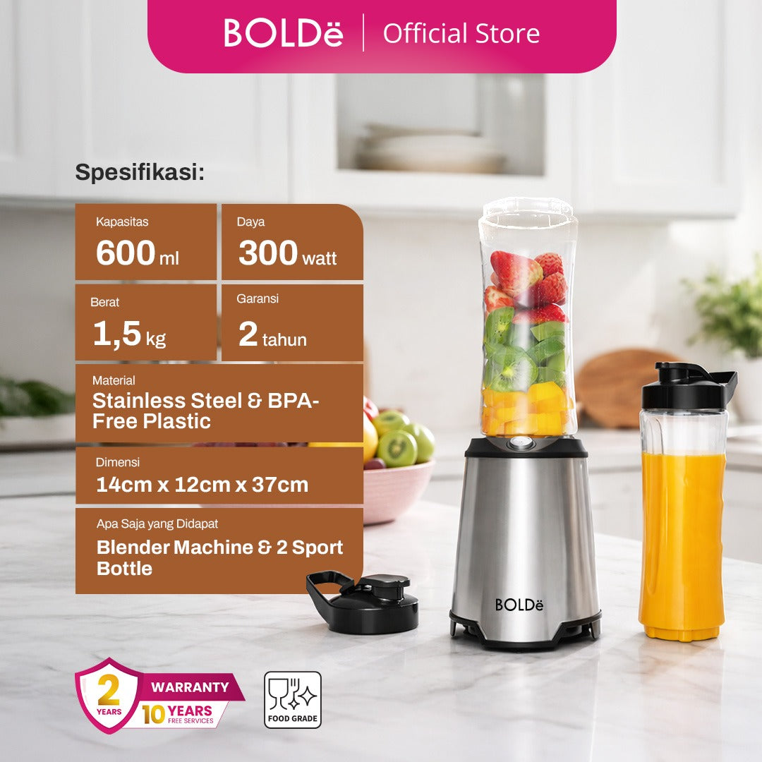 BOLDë Nutri Blender Pro X600