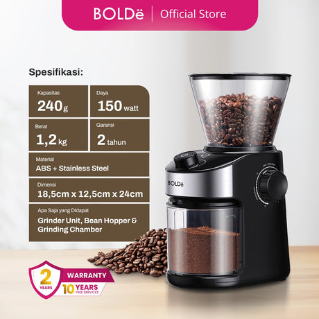 BOLDë Electric Coffee Grinder X1