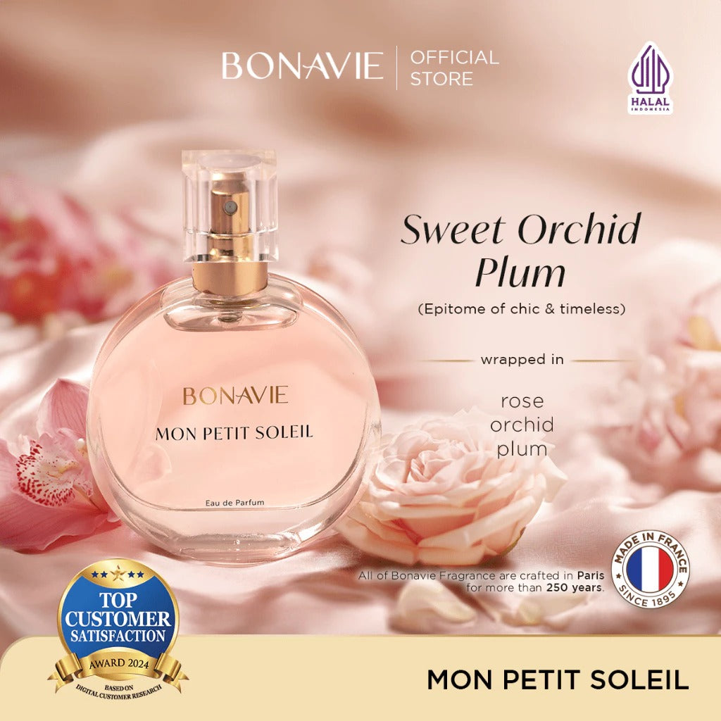Bonavie Eau de Parfum - Mon Petit Soleil 30 ml Parfum Wangi Tahan Lama EDP Mewah Elegan