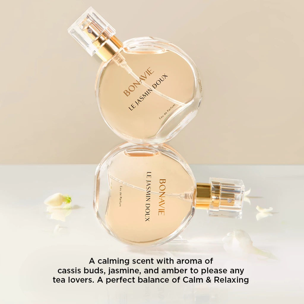 Bonavie Eau de Parfum - Le Jasmin Doux 30ml Tea Series Parfum Jasmine Wangi Tahan Lama EDP Teh Melati