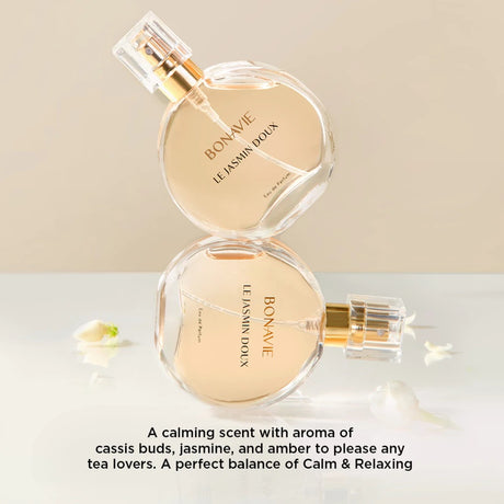 Bonavie Eau de Parfum - Le Jasmin Doux 30ml Tea Series Parfum Jasmine Wangi Tahan Lama EDP Teh Melati