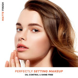 Goute Pore Blurring Loose Powder - Smooth Finish Medium to Full Coverage | bedak tabur tahan lama - 02 Beige Line