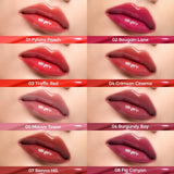 Goute Airy Jelly Lip Tint Stain - Light Moist | Long Lasting up 12H | Ringan Tahan Lama | Gloss Glossy | Dewy Cheek - 02 Bougain Lane