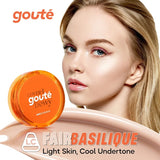 Goute Cushion Cover 4 Dewy - Flawless Minim Oksidasi & Ringan Long Lasting Goucushion - LC Fair Basilique