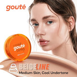 Goute Cushion Cover 4 Dewy - Flawless Minim Oksidasi & Ringan Long Lasting Goucushion - MC Beige Line