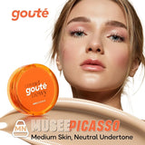 Goute Cushion Cover 4 Dewy - Flawless Minim Oksidasi & Ringan Long Lasting Goucushion - MN Musee Picasso