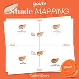 Goute Cushion Cover 4 Dewy - Flawless Minim Oksidasi & Ringan Long Lasting Goucushion - MW Karamel Paris