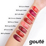 Goute Airy Jelly Lip Tint Stain - Light Moist | Long Lasting up 12H | Ringan Tahan Lama | Gloss Glossy | Dewy Cheek - 07 Sienna Hill