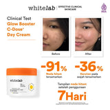 Whitelab Glow Booster C-Dose+ Day Cream - Pelembap Krim Pagi Pencerah Wajah untuk Kulit Kering dengan Niacinamide & UV Filter