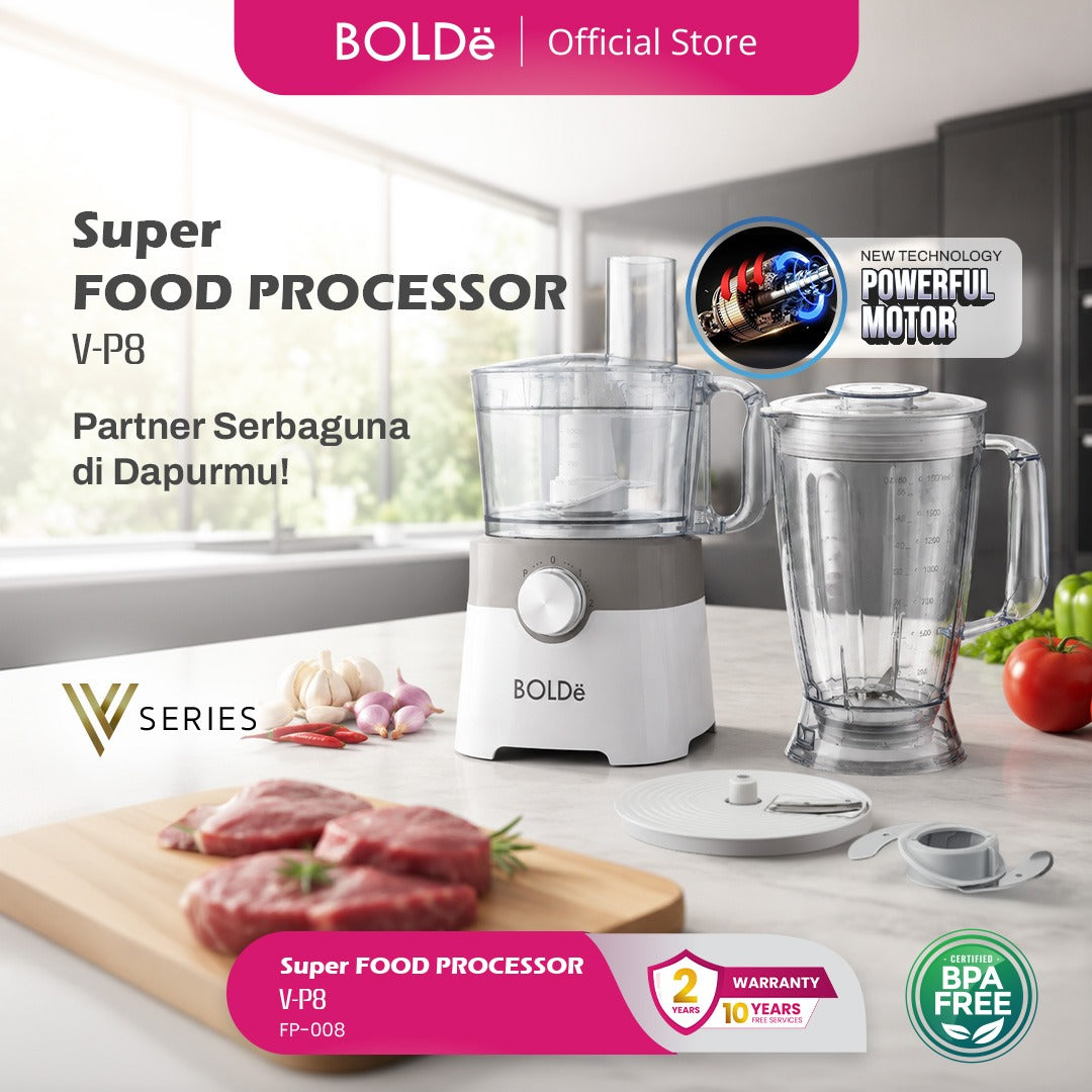 BOLDë Super Food Processor V-P8