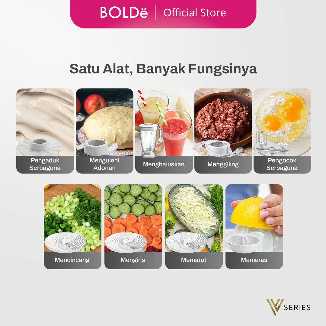 BOLDë Super Food Processor V-P8