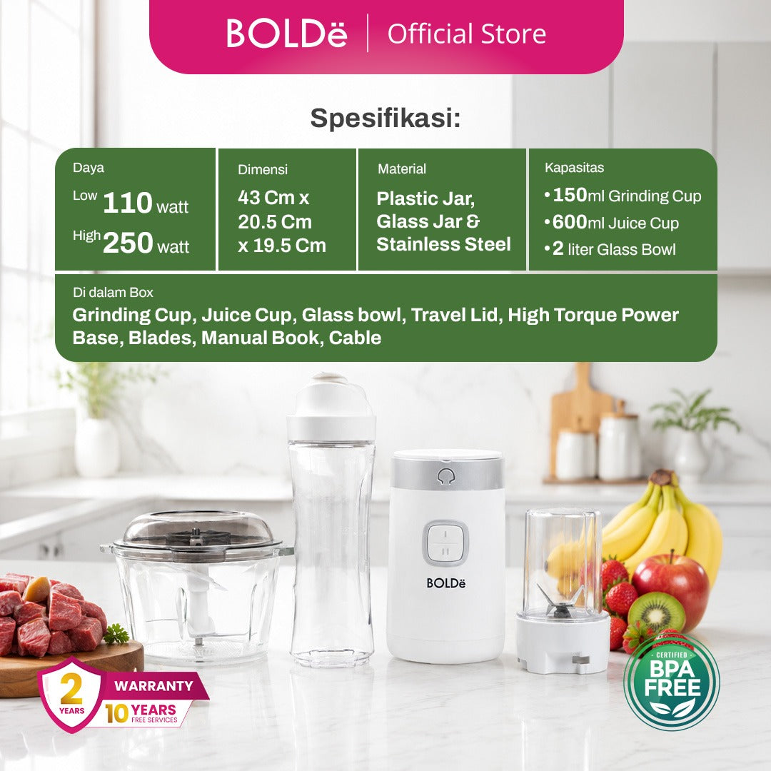BOLDë Super Food Processor V-P8
