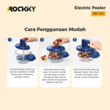 Rockky Electric Peeler (Pengupas portable)