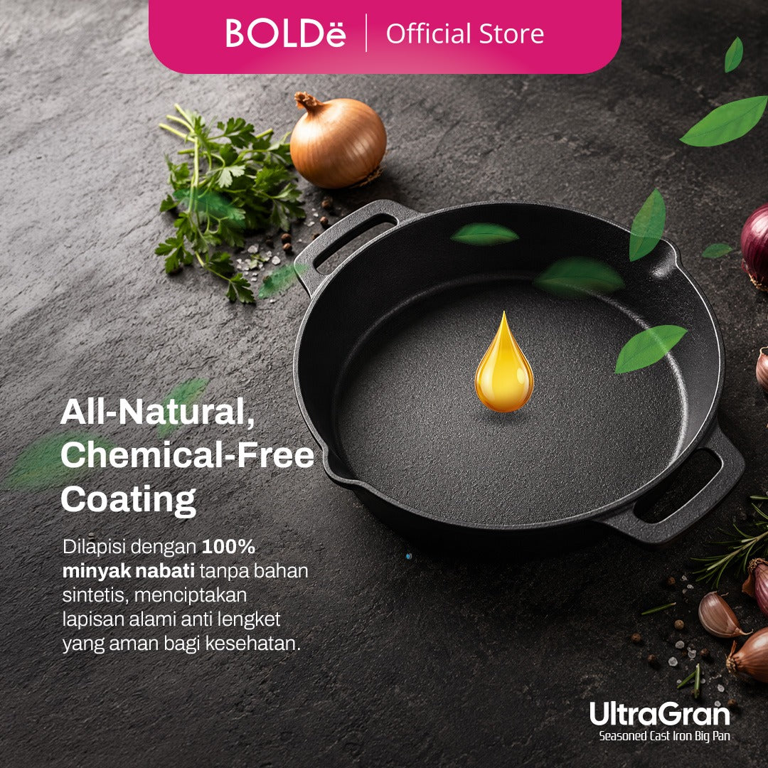 BOLDë UltraGran Cast Iron Big Pan 26cm