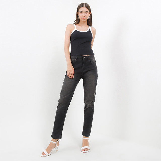 Hush Puppies Pakaian Wanita Long Pants Hania In Black