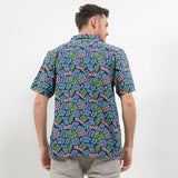 Hush Puppies Pakaian Pria Shirt Grova In Navy