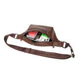 Edmund Waist Bag In Chocolate